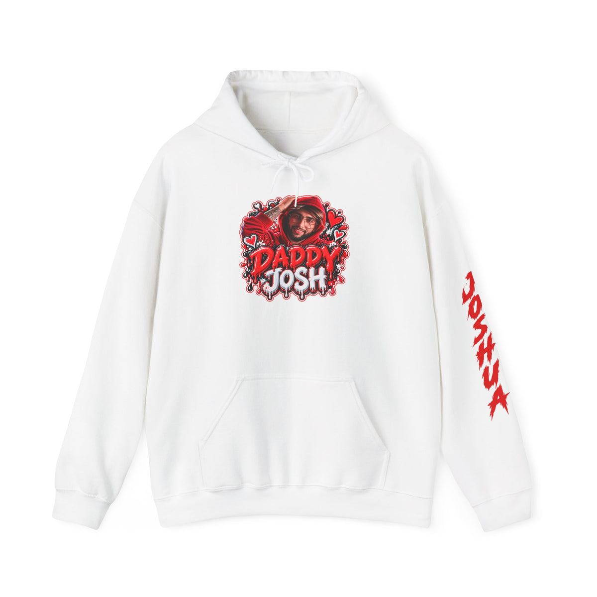 Daddy Josh Graphic Hoodie w/ Joshua Jeffery Sleeve