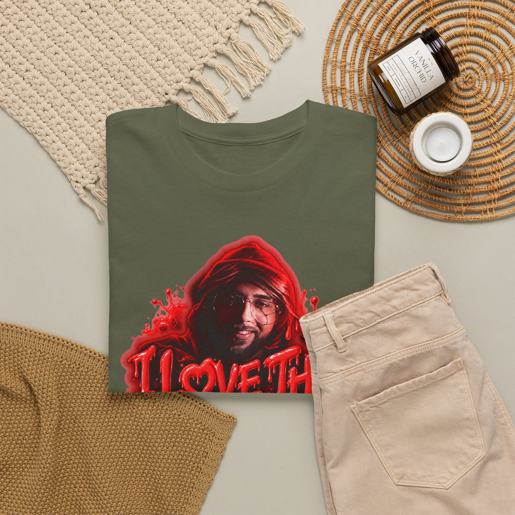 I Love This For Us T-Shirt | Red Drip Graphic Tee
