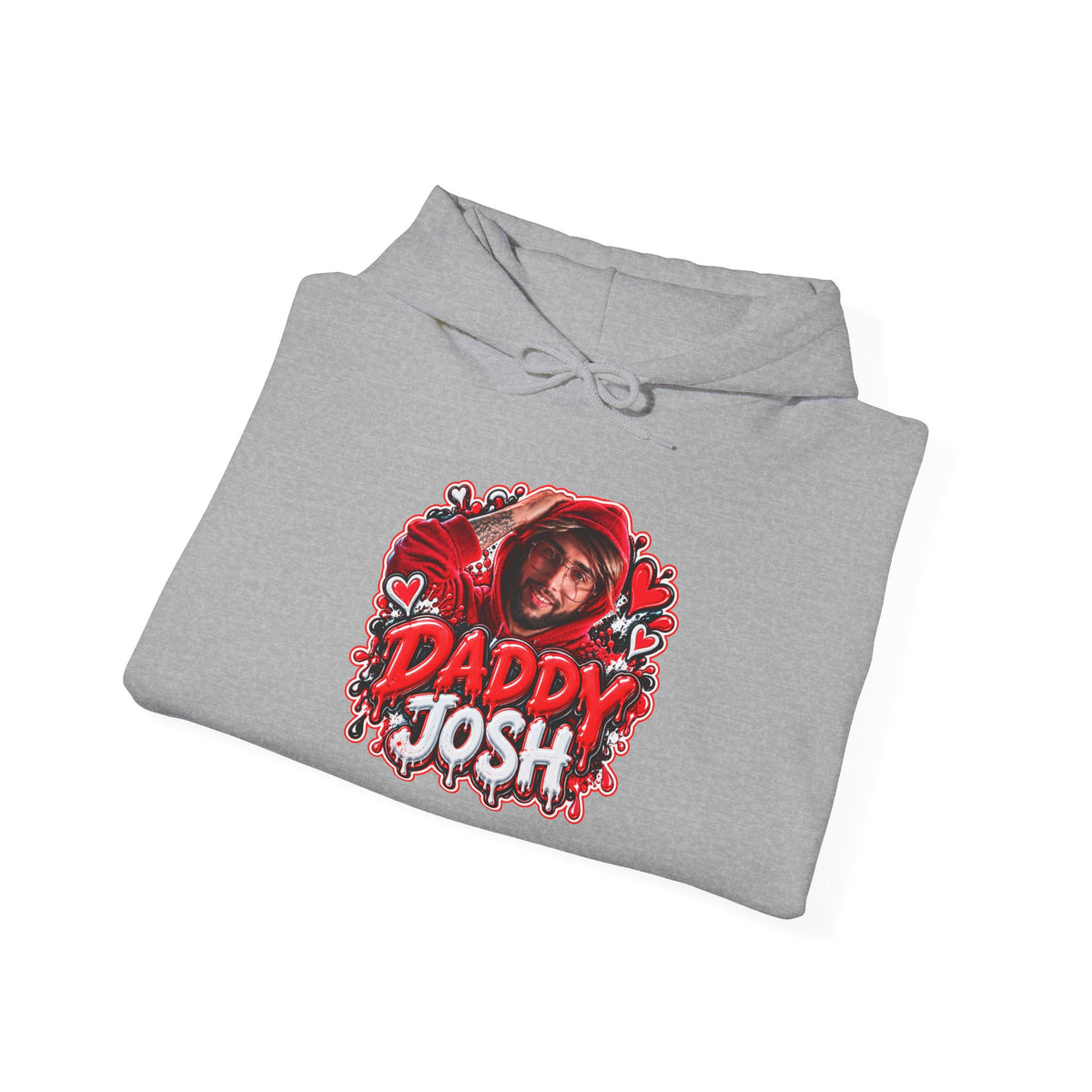 Daddy Josh Graphic Hoodie w/ Joshua Jeffery Sleeve