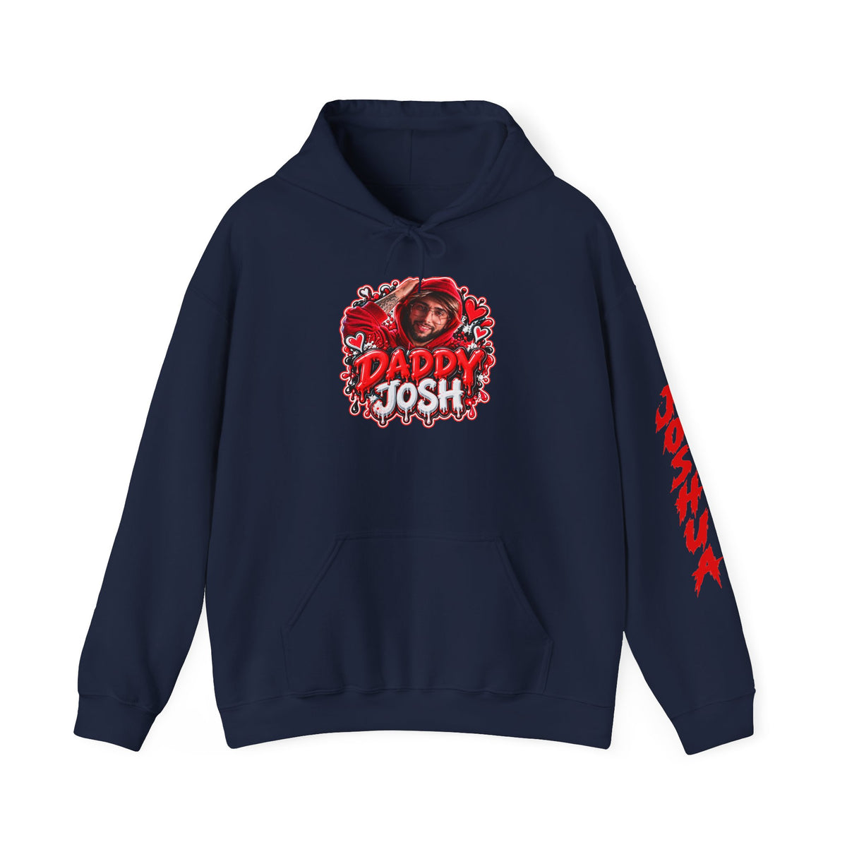 Daddy Josh Graphic Hoodie w/ Joshua Jeffery Sleeve