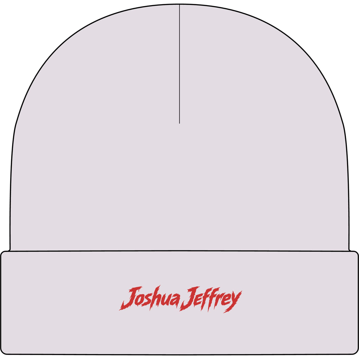Joshua Jeffrey Embroidered Cuff Beanie