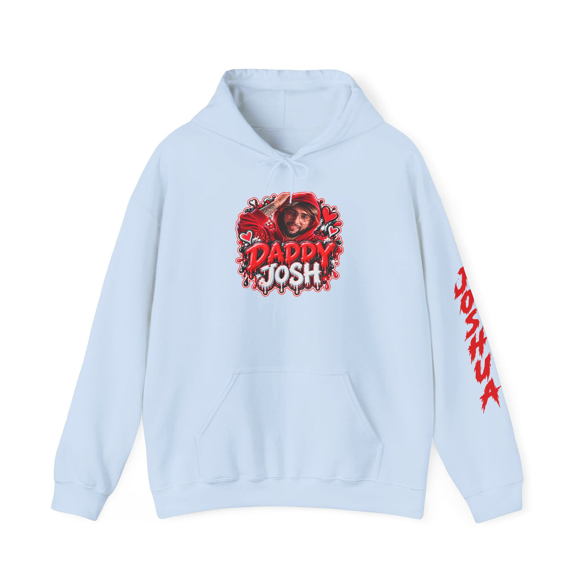 Daddy Josh Graphic Hoodie w/ Joshua Jeffery Sleeve