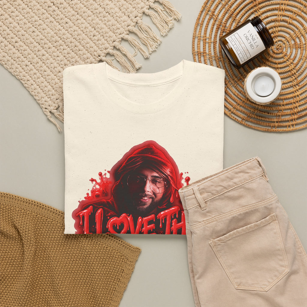 I Love This For Us T-Shirt | Red Drip Graphic Tee