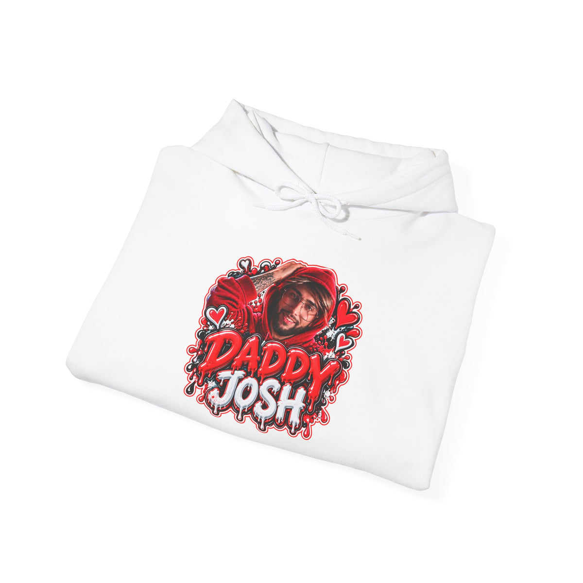 Daddy Josh Graphic Hoodie w/ Joshua Jeffery Sleeve