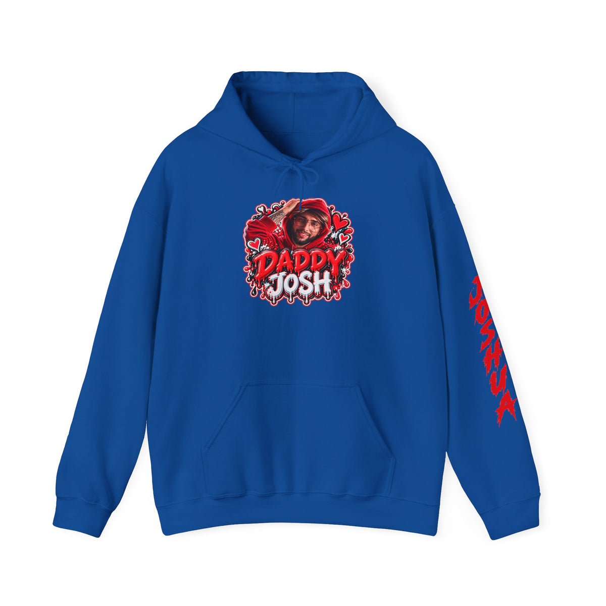 Daddy Josh Graphic Hoodie w/ Joshua Jeffery Sleeve