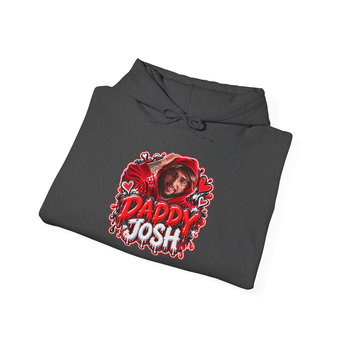 Daddy Josh Graphic Hoodie w/ Joshua Jeffery Sleeve