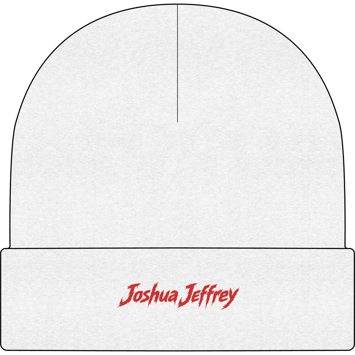 Joshua Jeffrey Embroidered Cuff Beanie