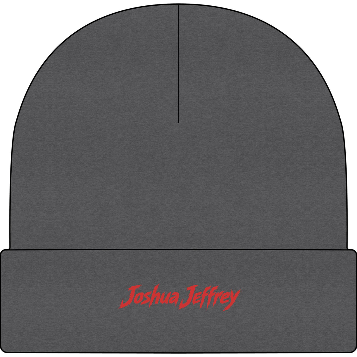 Joshua Jeffrey Embroidered Cuff Beanie