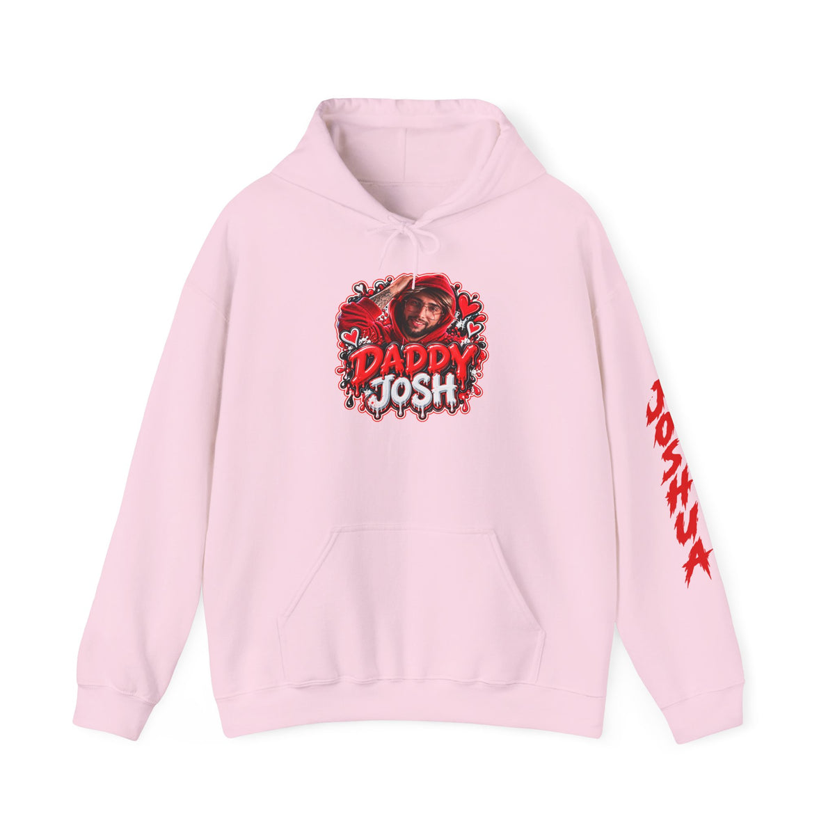 Daddy Josh Graphic Hoodie w/ Joshua Jeffery Sleeve