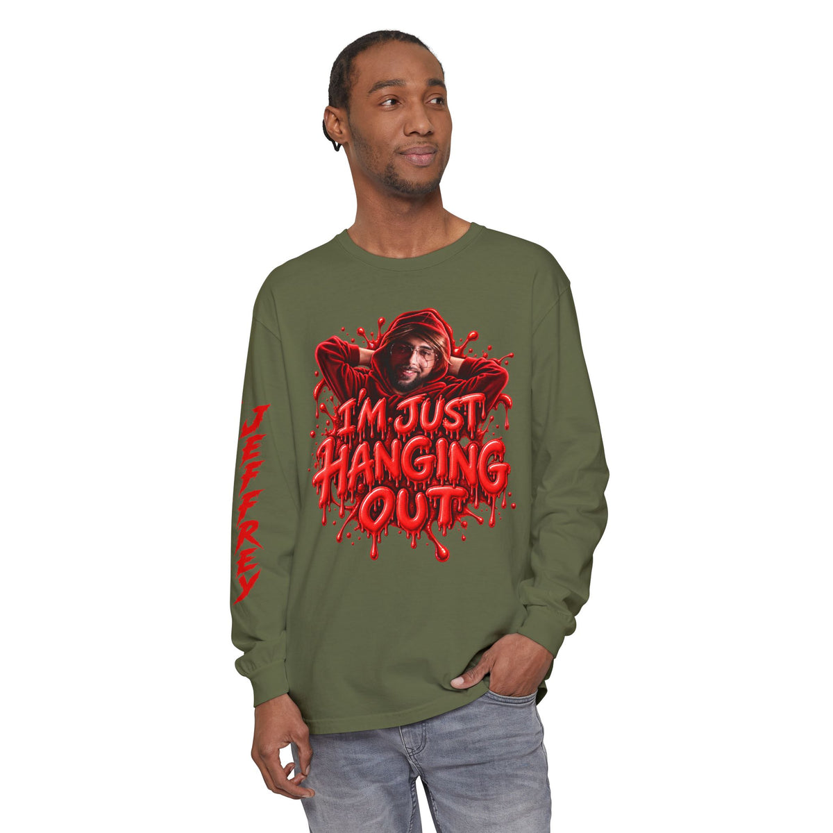 Im Just Hanging Out | Long Sleeve T-Shirt