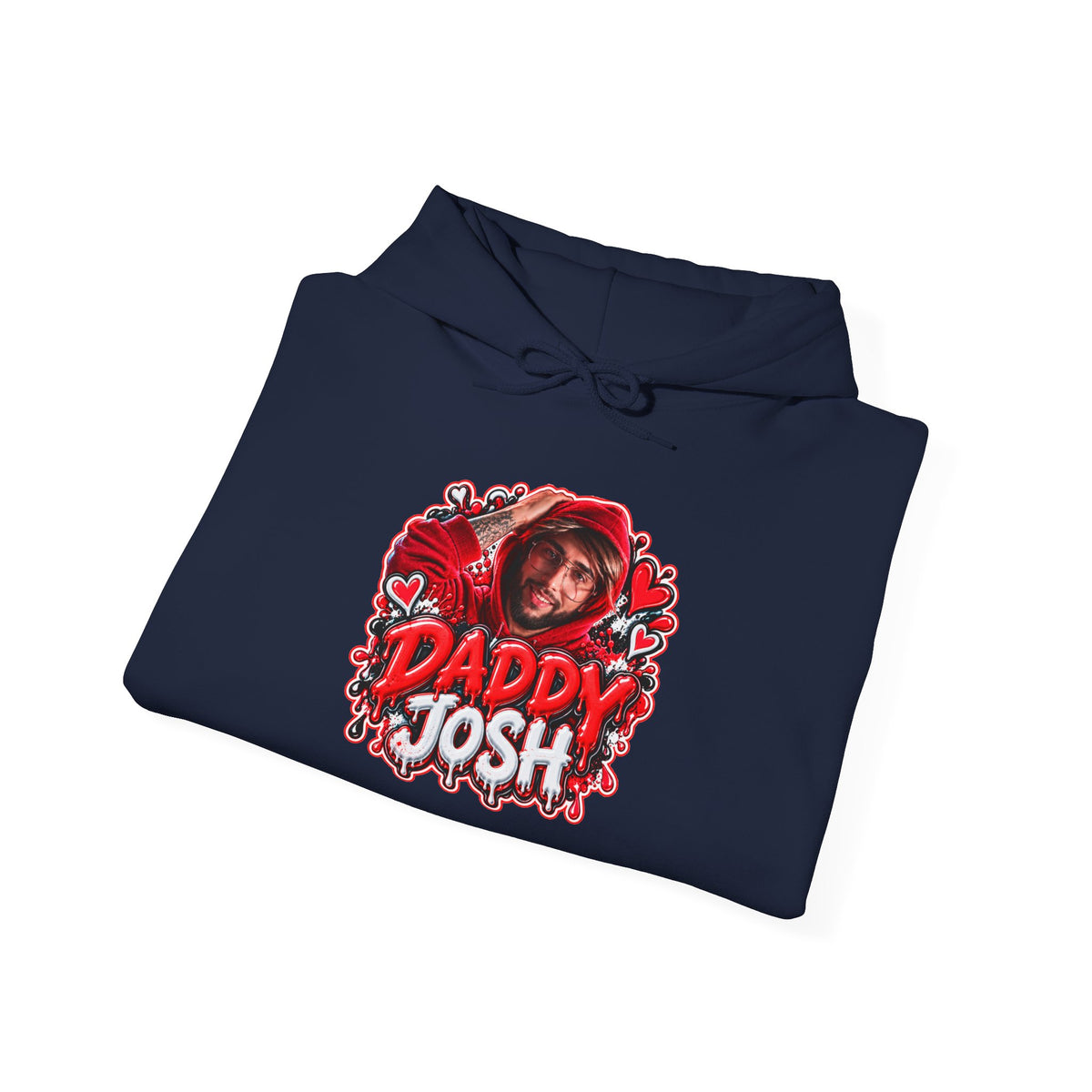 Daddy Josh Graphic Hoodie w/ Joshua Jeffery Sleeve
