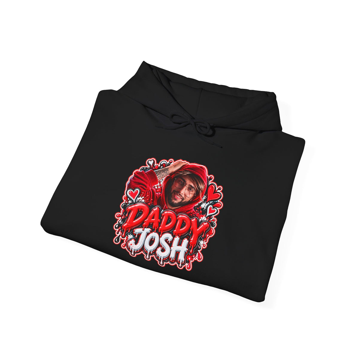 Daddy Josh Graphic Hoodie w/ Joshua Jeffery Sleeve